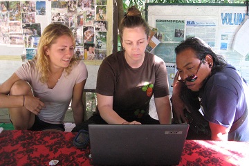 FNPF volunteer Erin Rice