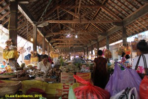 A traditional market in Pejeng.