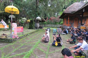 The Staff Are Praying Before Releasing the Animals.